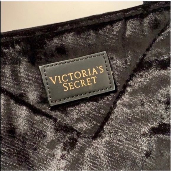 Victoria’s Secret Velvet Shoulder Tote Bag - Picture 6 of 11